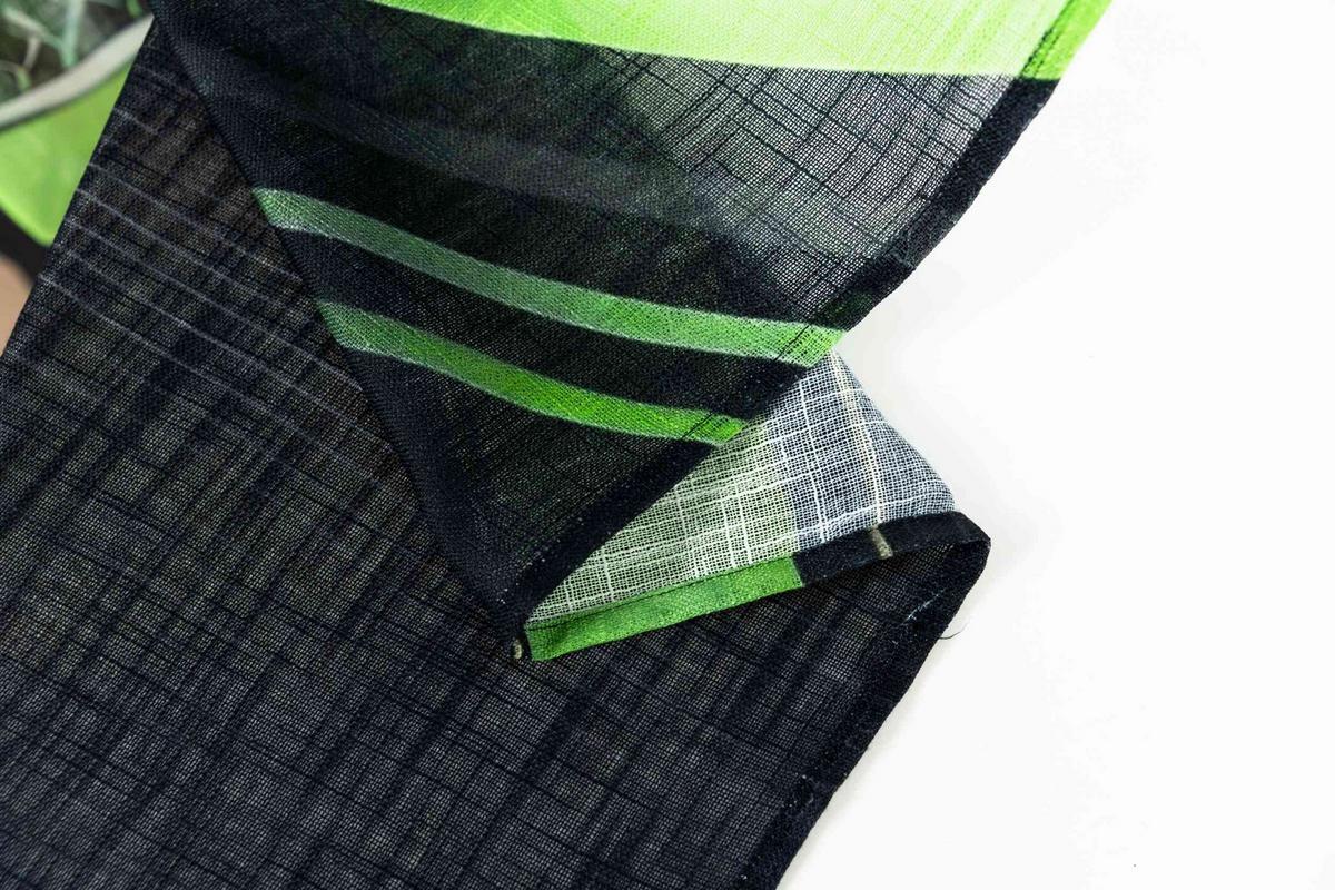 VORHANG SEOUL HxB 245x140 cm Tor - Grün, Textil (140/245cm) - Gardinenbox