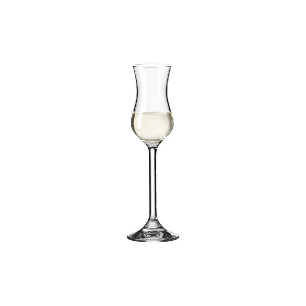 GRAPPAGLÄSER Daily transparent 30 ml 6er Set - Transparent, Glas (0.1L) - Leonardo Living