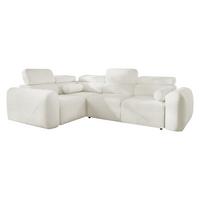 ECKSCHLAFSOFA Volare II, Seite: Links - Creme, Holz/Textil (273/204cm) - MIRJAN24
