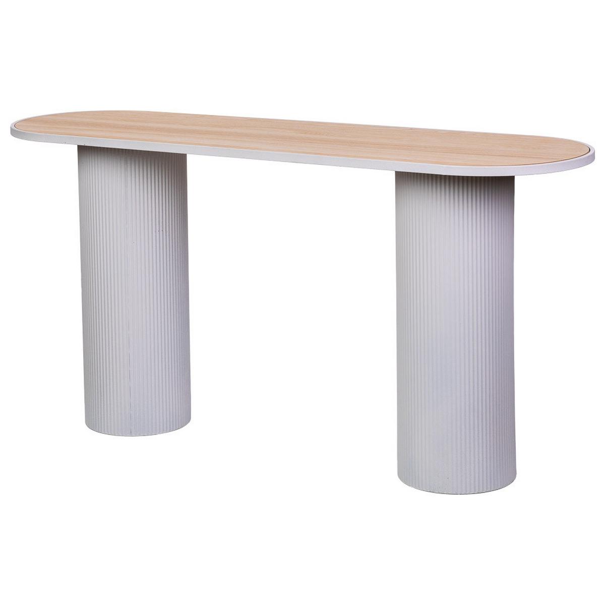 KONSOLE 150x45x75 cm Beige - Beige, Holz (45/150/75cm) - Wanderlust