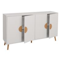 SIDEBOARD Weiß - Weiß, Holz (150/88/40cm) - MCW