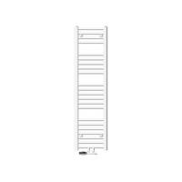 BADHEIZKÖRPER Sahara 300x1400 mm Weiß gerade mit Ventil Eckform - Weiß, Metall (30/140/3cm) - LuxeBath
