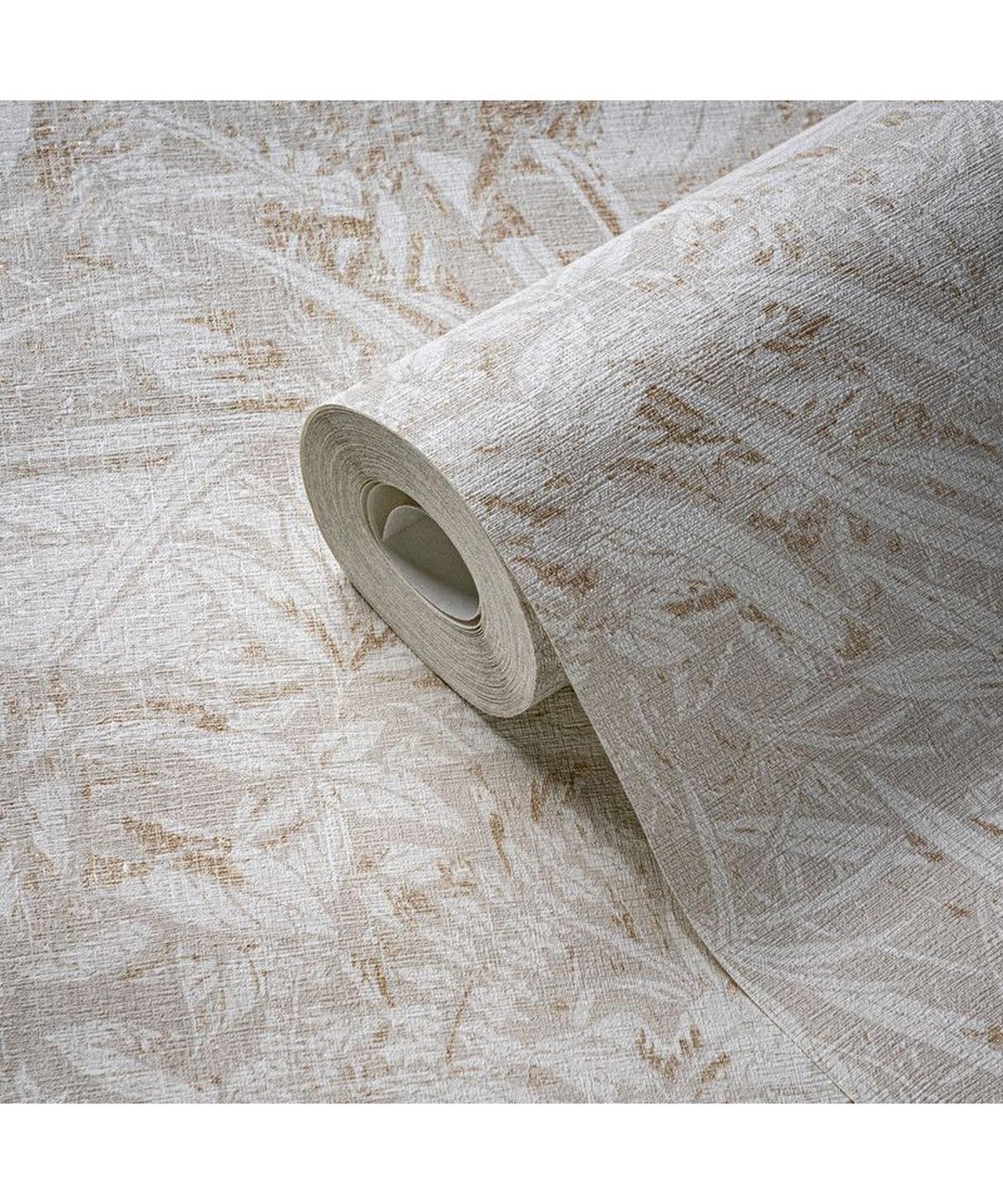 VLIESTAPETE Beige 53/1005 cm - Beige, Textil (53/1cm) - KUNSTLOFT