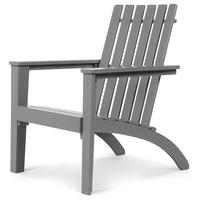 STUHL Grau - Grau, Holz (73/86/67.5cm) - COSTWAY