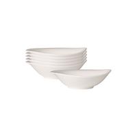 SCHALEN New Cottage Basic weiß 15 x 13 cm 6er Set - Weiß, Keramik (1cm) - Villeroy & Boch