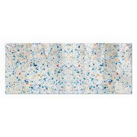 GLASPLATTE für Kamin 125x50 cm - Weiß, Glas (125/50/0.4cm) - TULUP