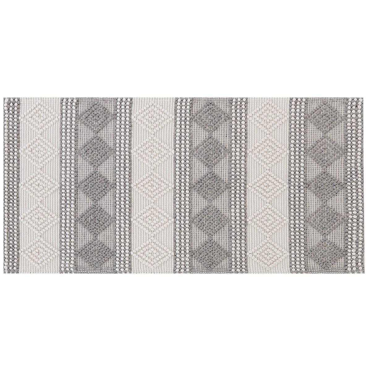 KURZFLOR-TEPPICH Bozova 150/80 cm - Beige, Textil (80/150cm) - Beliani