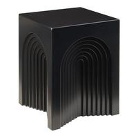 BEISTELLTISCH Elverumn - Schwarz, Holzwerkstoff (35/35/45cm) - [en.casa]