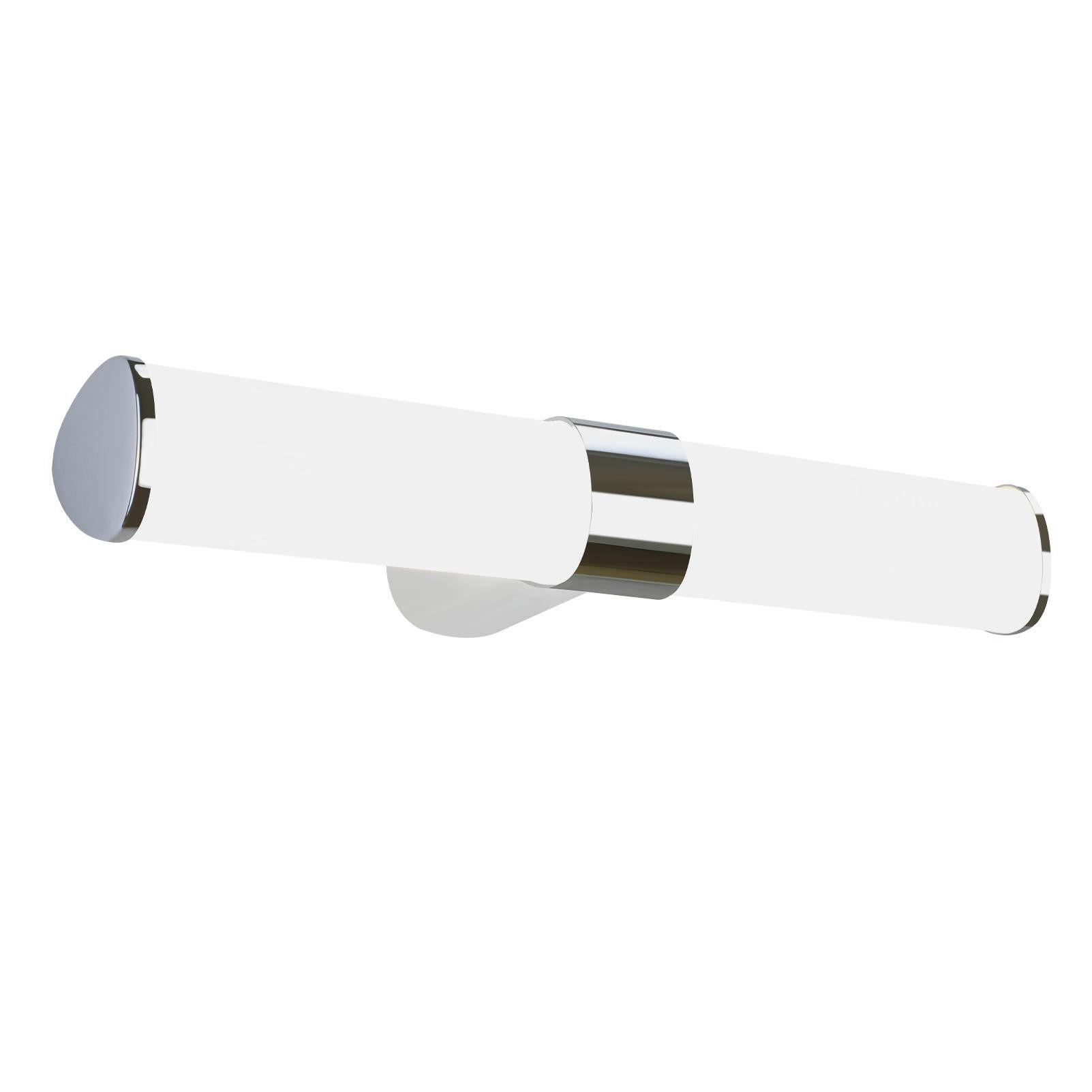 SPIEGELLEUCHTE Brandlux 12.8/6.8/40.0 cm - Weiß, Kunststoff (12.8/6.8/40cm) - ZMH