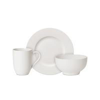 FRÜHSTÜCKS-SET For Me weiß 6-tlg. - Weiß, Keramik (19.7/32.4/34.8cm) - Villeroy & Boch