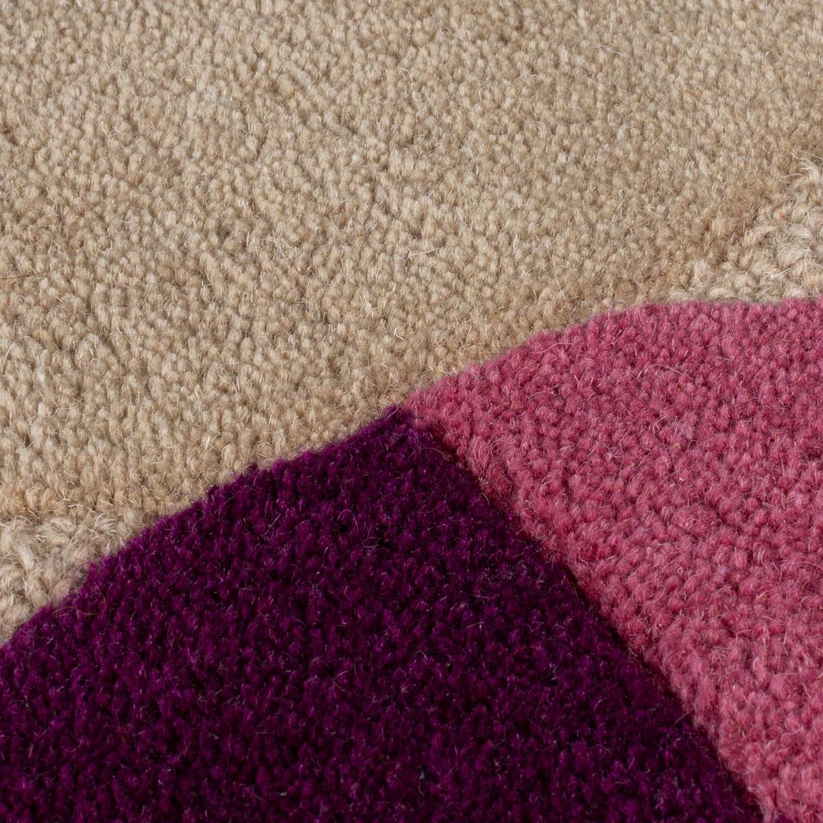 WOLLTEPPICH HALLEIN, geometrisch, Beige-Bunt, 160 x 230 cm - Multicolor, Textil (230/160cm) - KADIMA DESIGN