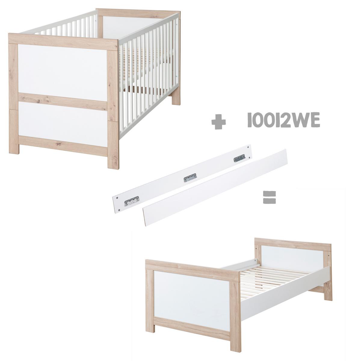GITTERBETT Malo 70x140 cm - Weiß, Holzwerkstoff (70/140cm) - Roba
