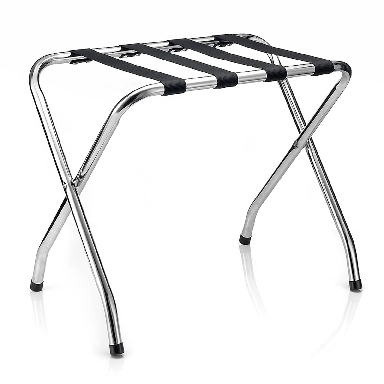 KOFFERSTÄNDER LUGGAGE chrom - Chromfarben, Metall (67/54/40cm) - CARO-Möbel