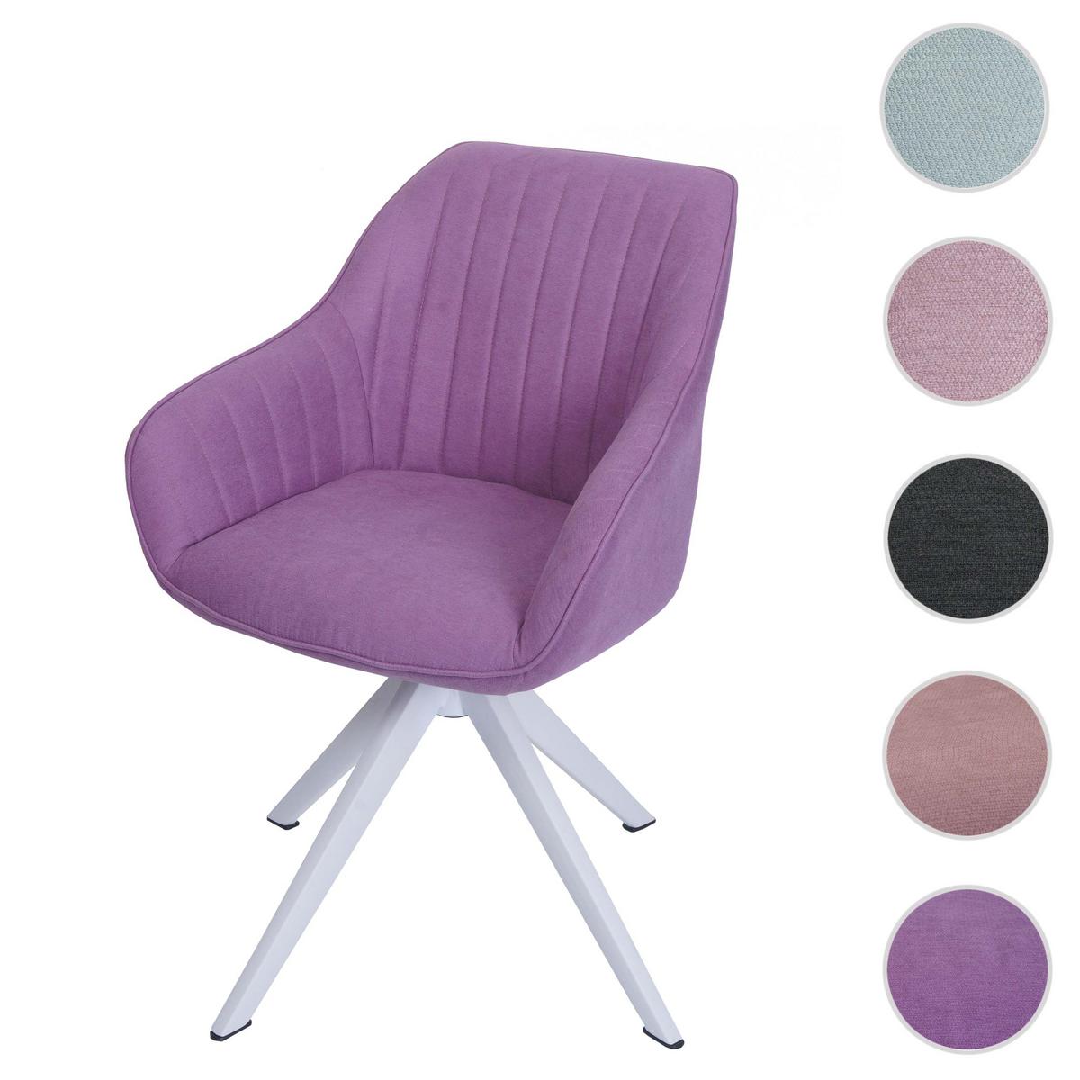 ESSZIMMERSTUHL Lila - Lila, Textil (55/84/60cm) - MCW