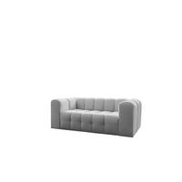 SOFA 2-sitzer Solvie In Moly - Hellgrau, Holzwerkstoff/Textil (200/75/106cm) - Fun Möbel