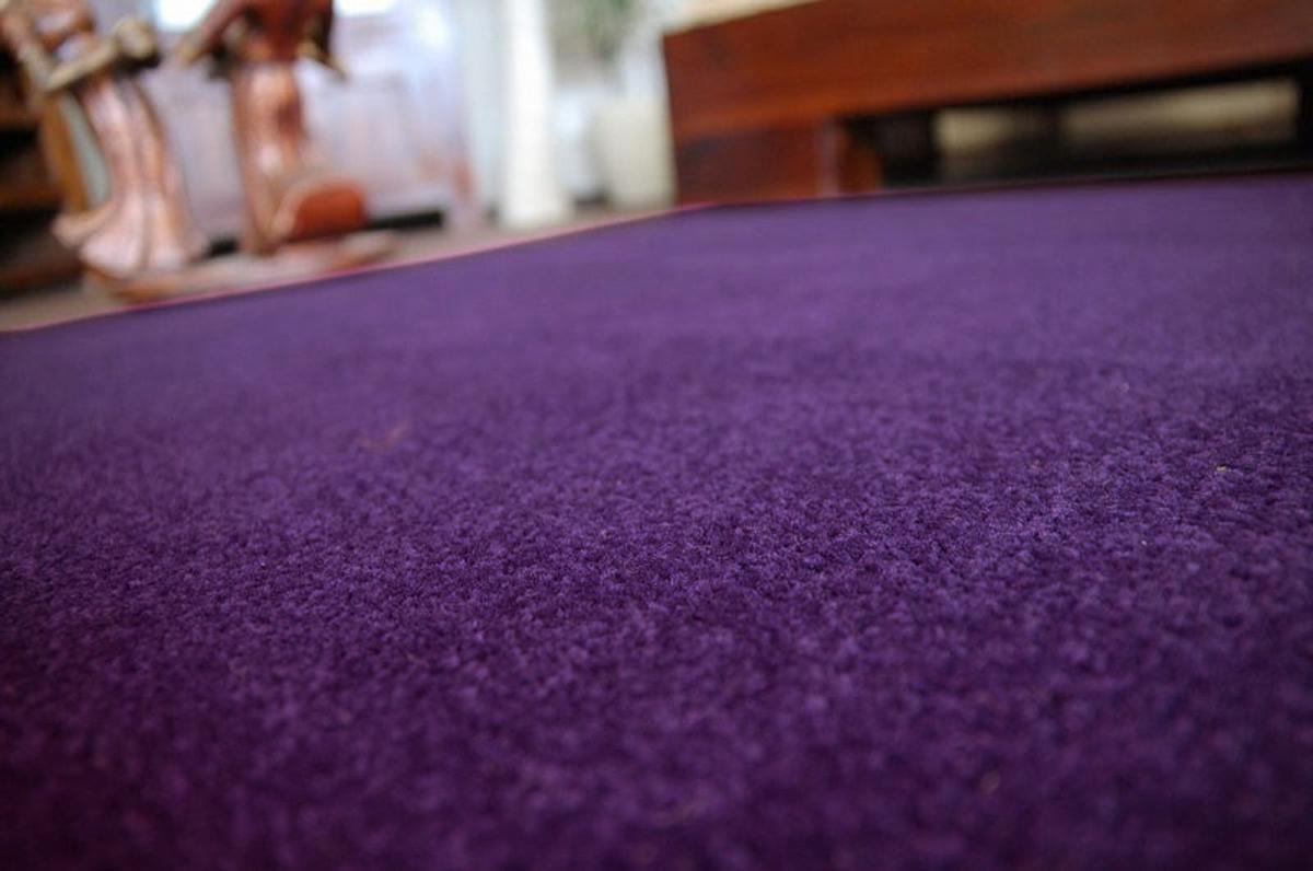 LÄUFERBODEN ETON 100/200 cm - Lila, Textil (100/200cm) - rugsX