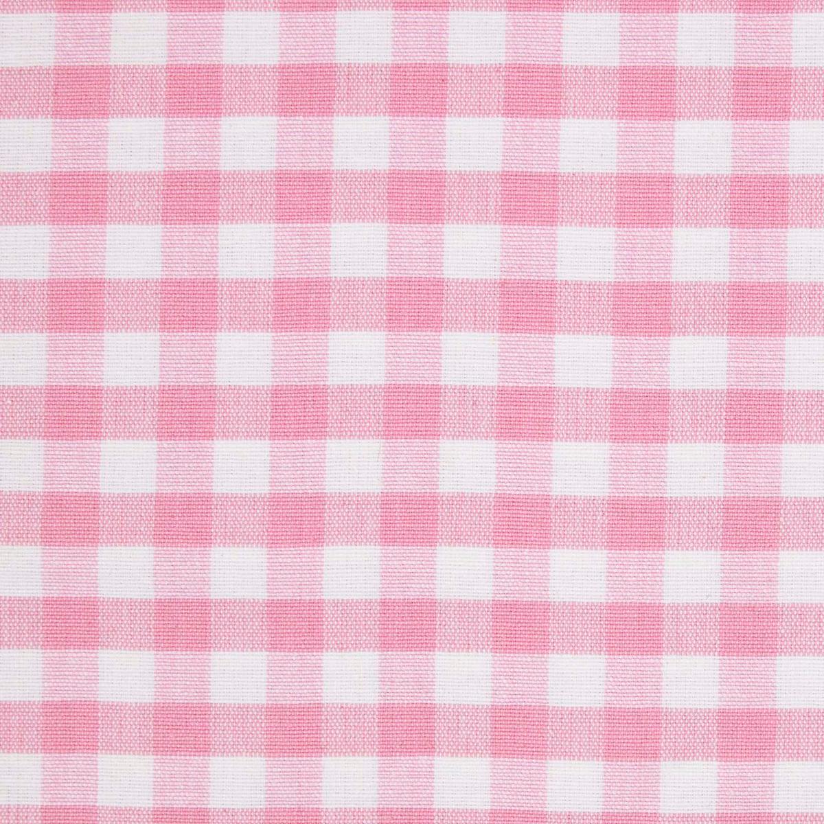 ÖSENVORHANG Vichy-Karo blickdicht 2er-Set, 137/228 cm - Rosa, Textil (137/228cm) - Homescapes