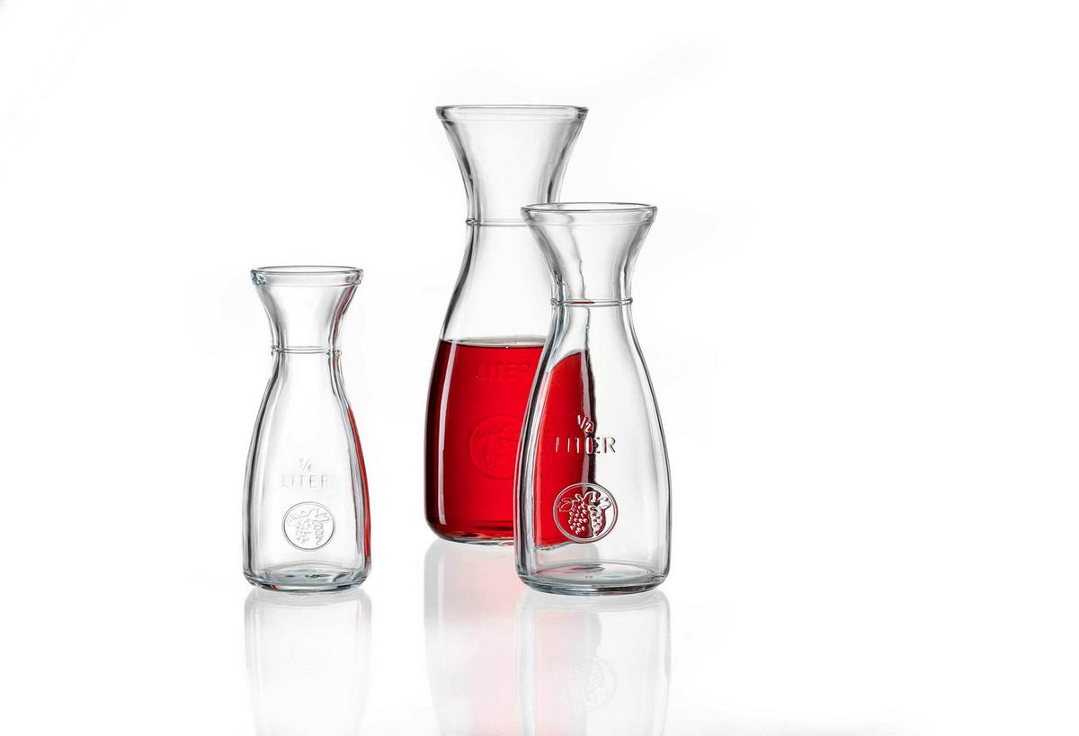 KARAFFEN Bordeaux transparent 250 ml 12er Set - Transparent, Glas (0.25L) - Ritzenhoff Breker