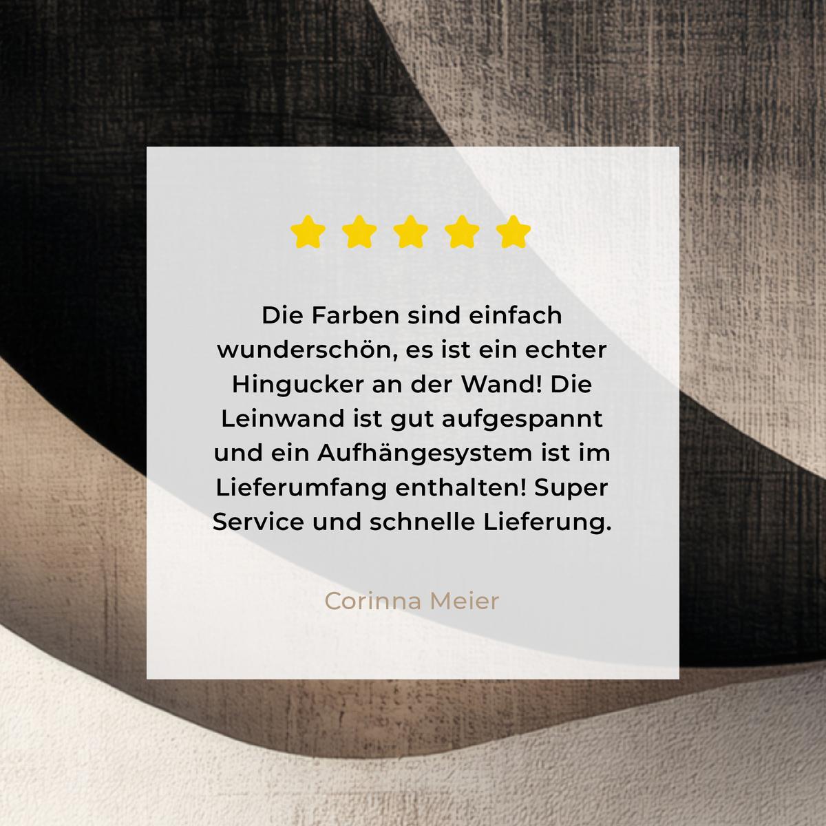 LEINWANDBILD Abstrakt - Wellen - Schwarz - Verwittert Room Decor 30x40 cm - Trüffeleichefarben, Textil (30/40cm) - MuchoWow