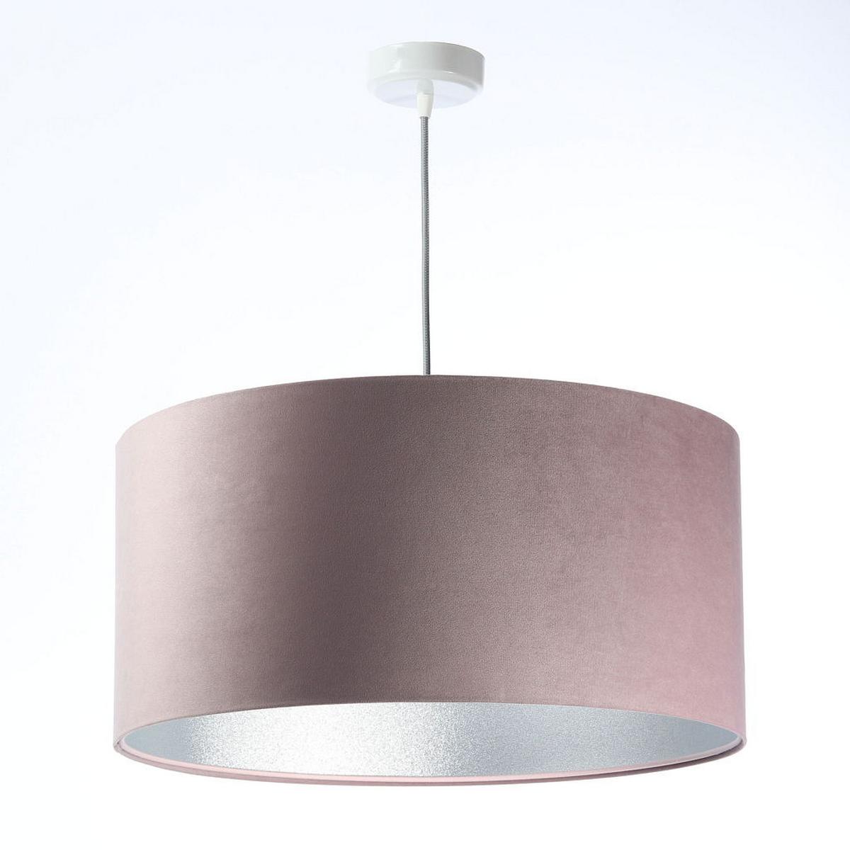 HÄNGELEUCHTE Rosa 50/25 cm - Pink/Silberfarben, Kunststoff (50/0.8/25cm) - ONZENO