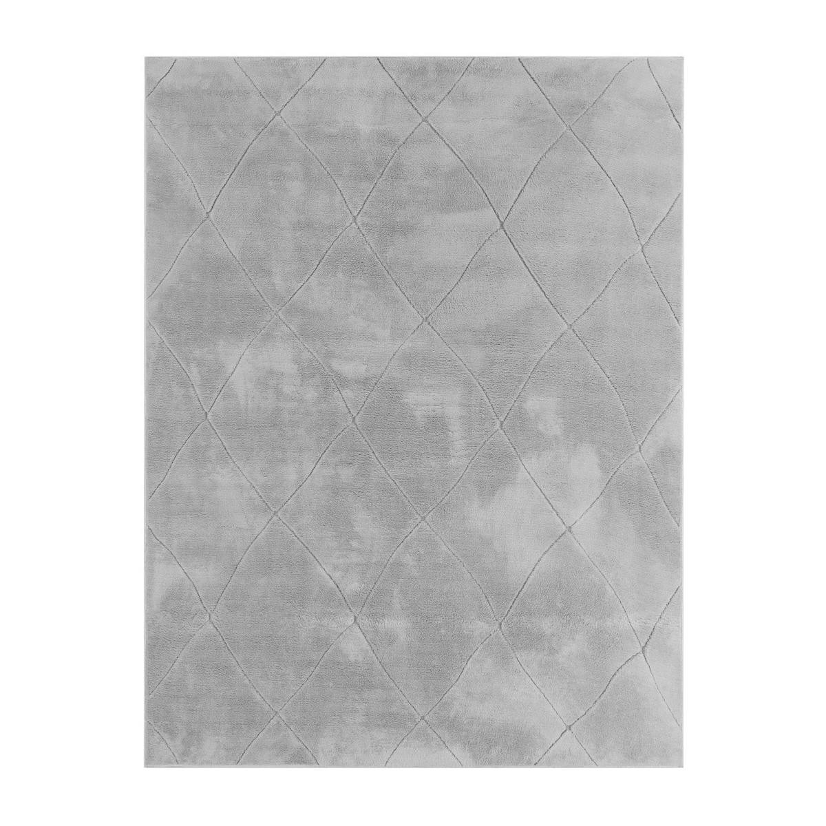 FLACHWEBETEPPICH Skandinavisch Grau 120 x 160 cm - Hellgrau, Kunststoff (120/160cm) - TT Home