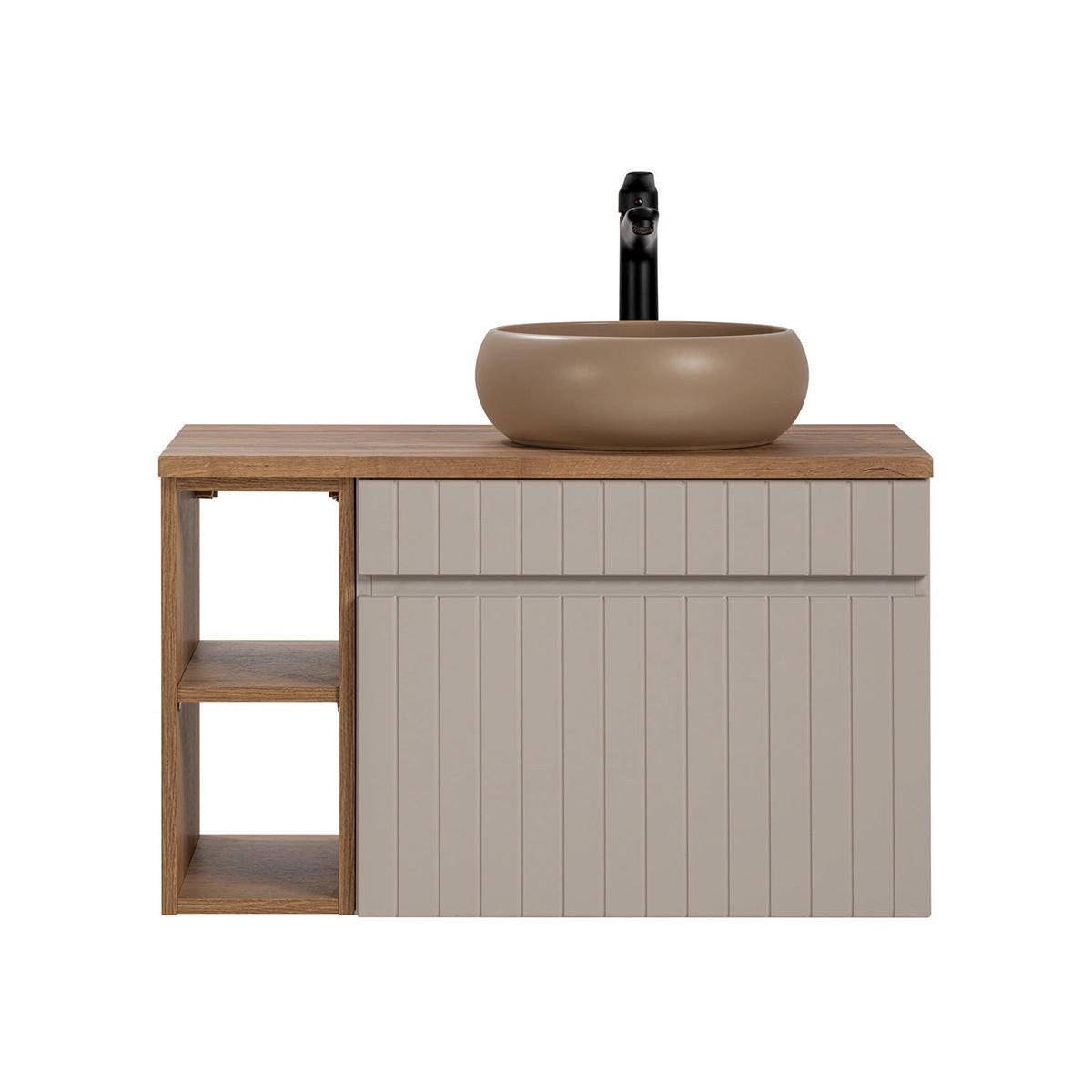WASCHTISCH 80.4cm Zelie Kaschmir - Kaschmir, Holzwerkstoff (80.4/48/46cm) - Petits-meubles