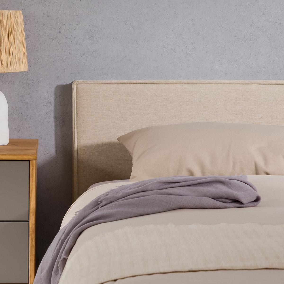 KOPFTEIL ANISA 90X190 CM - Beige, Textil (91/69/6cm) - IDIMEX