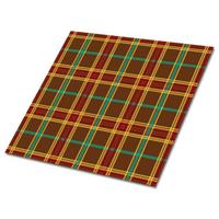 SELBSTKLEBENDE Wandfliesen 9 Stück 30x30 cm - Klassisches Karomuster - Multicolor, Textil (30/1.6/30cm) - TULUP
