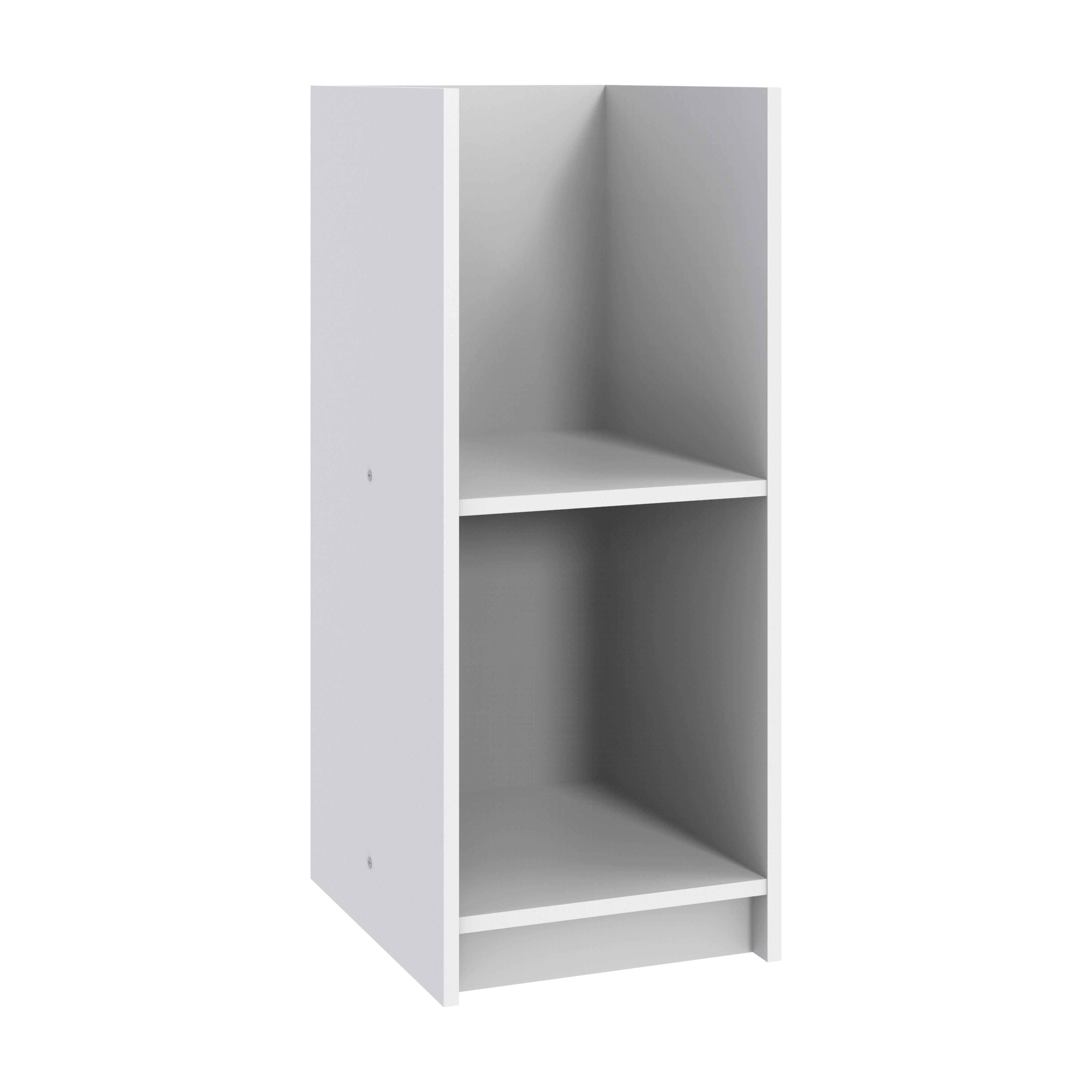 WICKELKOMMODEN-UNTERSCHRANK B34/H83/T38 cm, passend zum Babyzimmer Weiß & Eiche Dekor (22811,22812,22813) / 22814-03 - Weiß, Holzwerkstoff (34/83/38cm) - luma-home