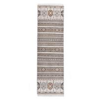 WOLLTEPPICH Imperial Schaal 80x300 cm - Naturfarben, Textil (80/300cm) - THEKO