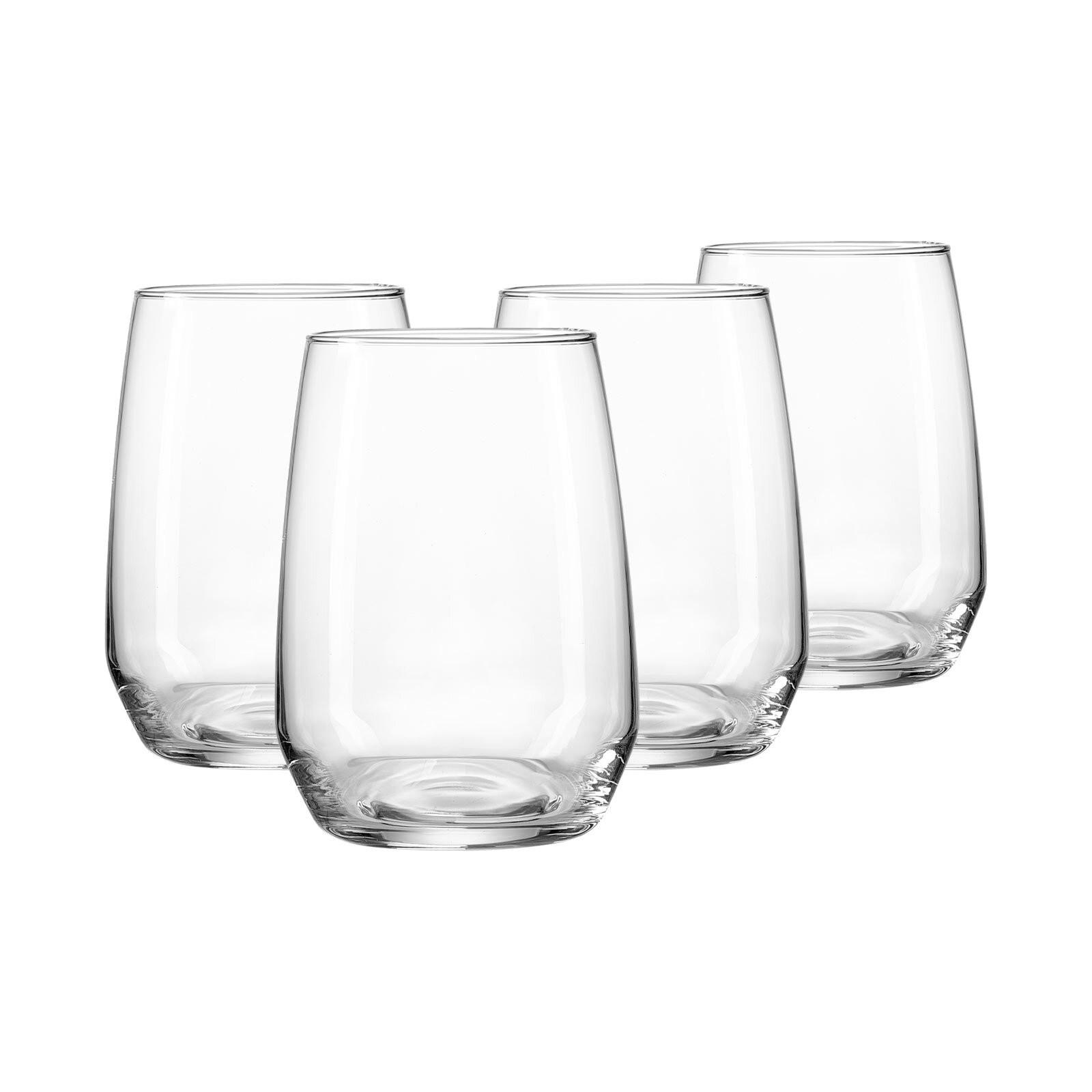 WASSERGLÄSER Rumba transparent 450 ml 4er Set - Transparent, Glas (0.45L) - Ritzenhoff Breker