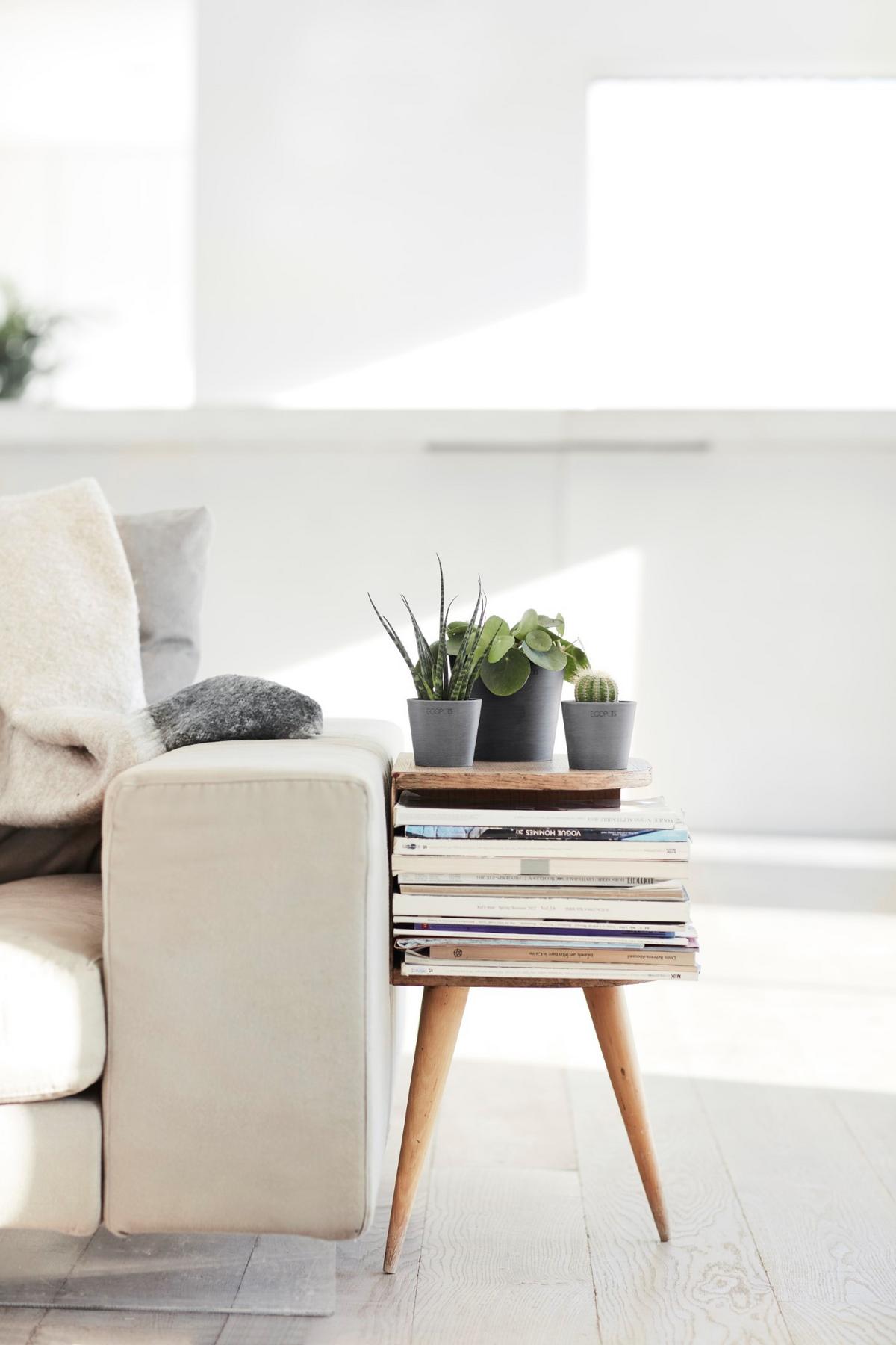 BLUMENTOPF Amsterdam46211cm Grau - Grau, Kunststoff (8/7cm) - Ecopots