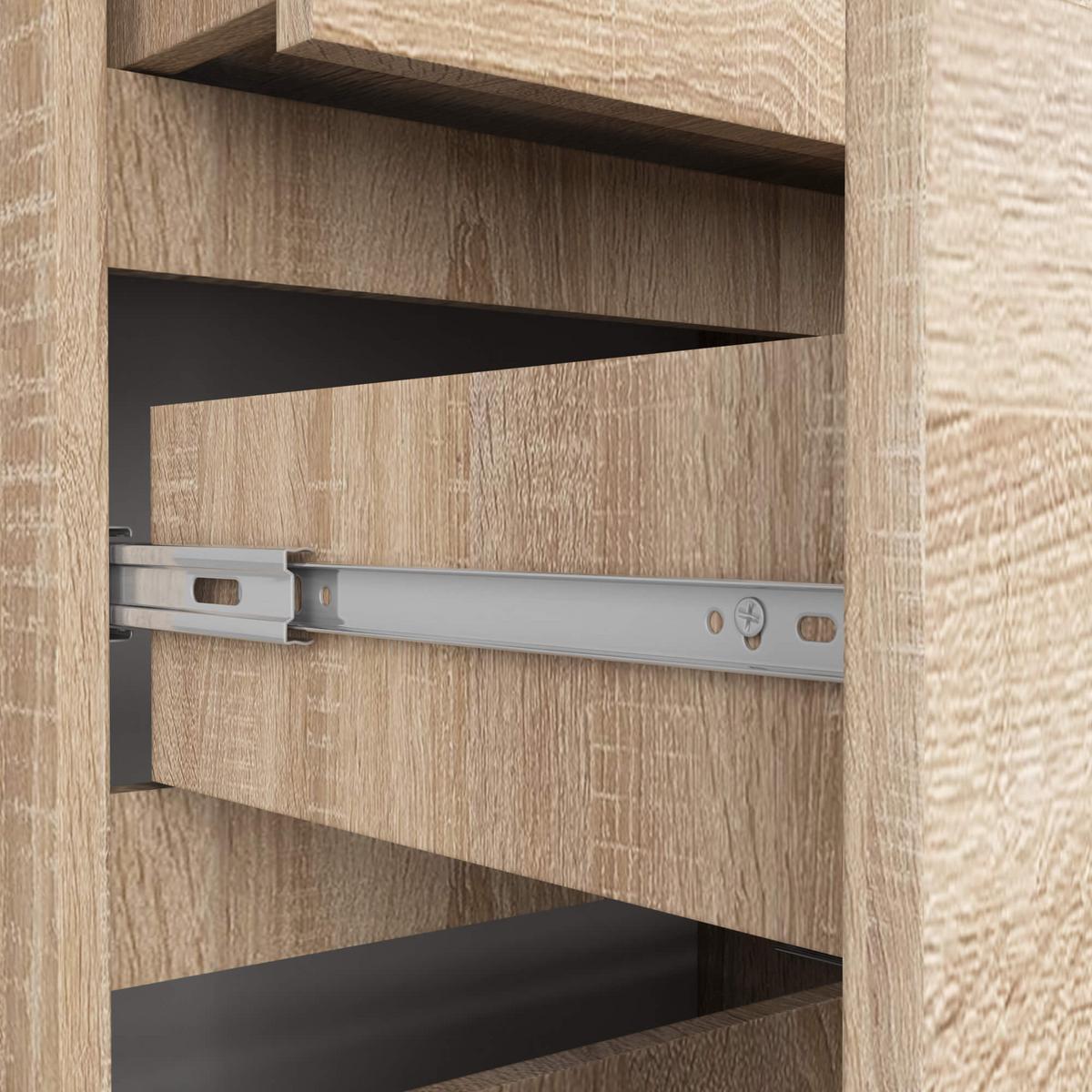 STANDREGAL Eiche Sonoma 180/60/35 - Sonoma Eiche, Holzwerkstoff (60/180/35cm) - RAUMHIRSCH FURNITURE