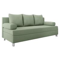 SCHLAFSOFA Dover - Chromfarben/Hellgrün, Holz/Kunststoff (192/86/80cm) - MIRJAN24
