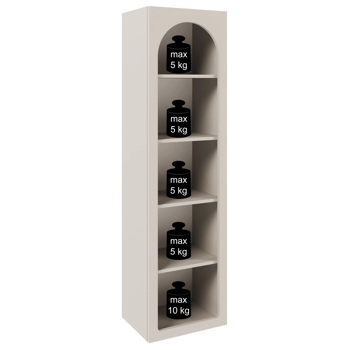 STANDREGAL Arkadia - Kaschmir, Holzwerkstoff (50/180/33cm) - Selsey