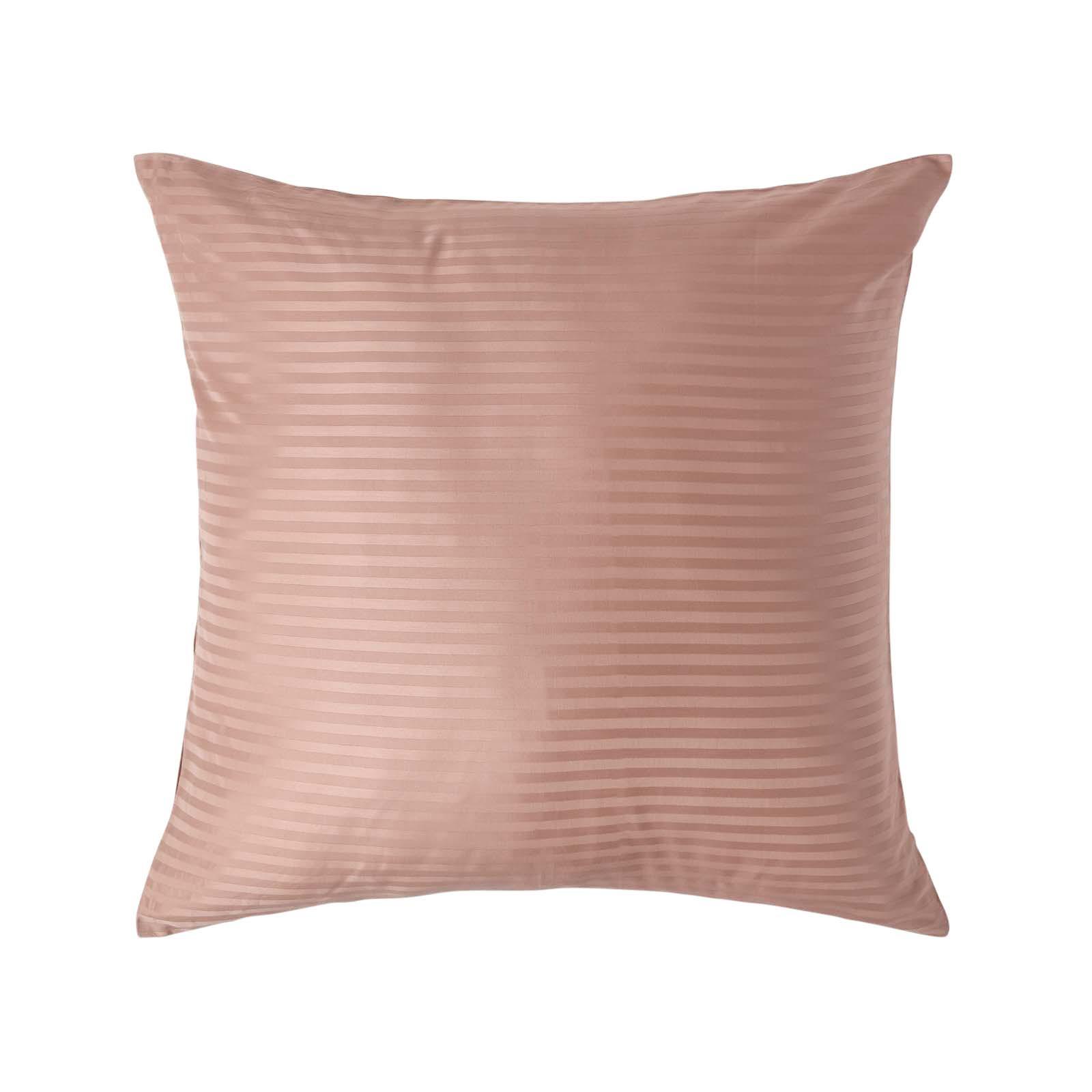 KISSENBEZUG Damast, Ägyptische Baumwolle, Fadendichte 330 - Taupe, Textil (80/80cm) - Homescapes