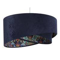 HÄNGELEUCHTE Bunt 50/23 cm - Blau, Kunststoff (50/1.3/23cm) - ONZENO
