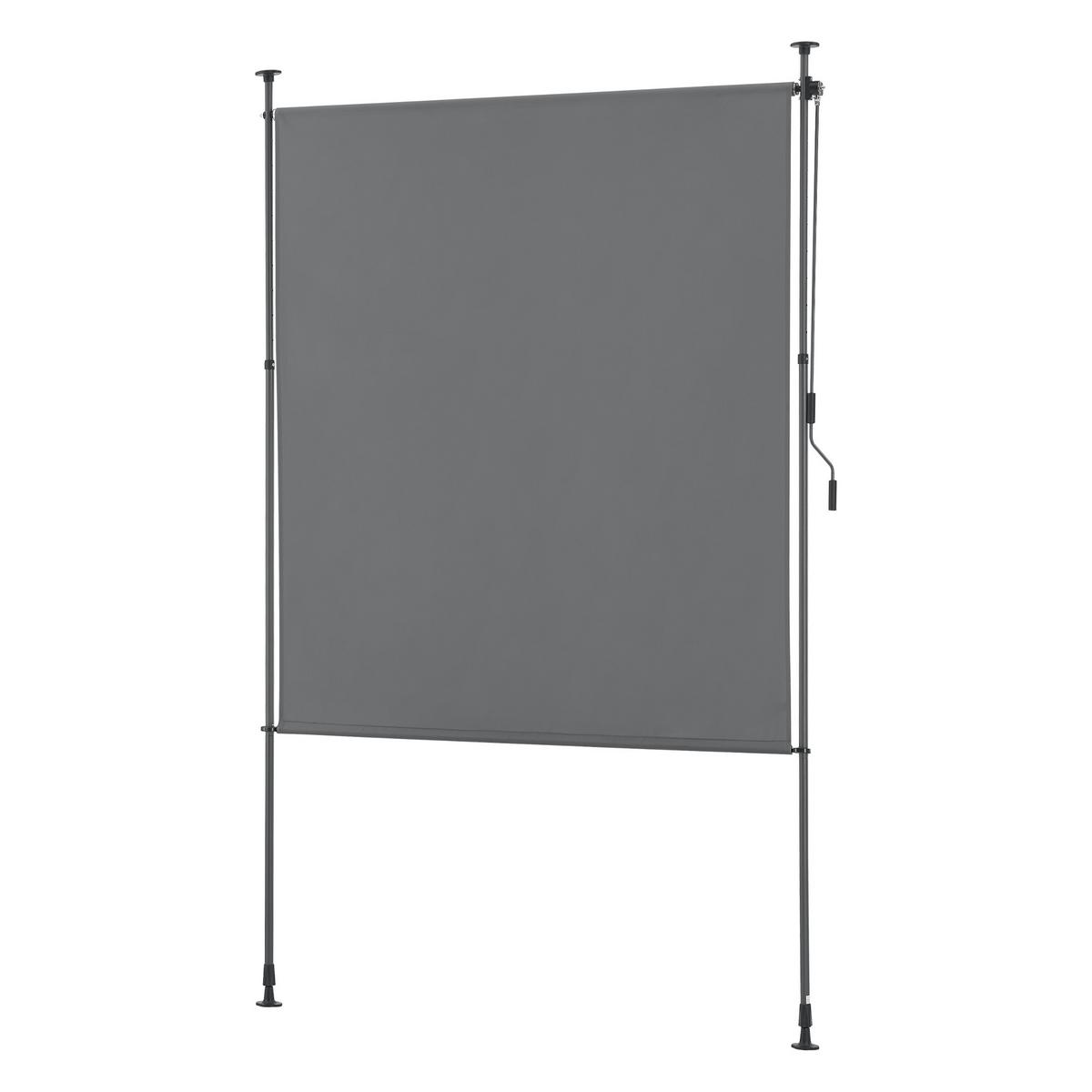 KLEMMMARKISE Cimarra - Dunkelgrau, Textil/Metall (200/270cm) - pro.tec