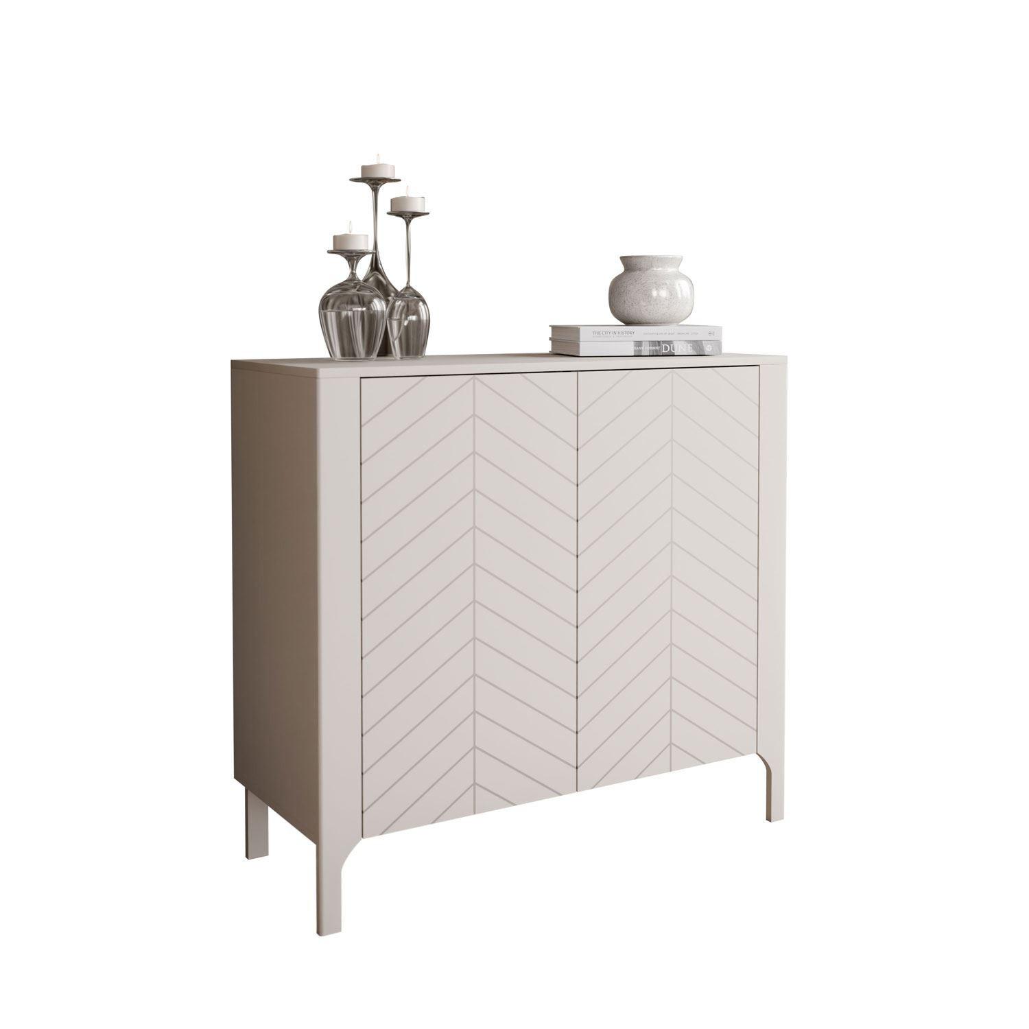 HIGHBOARD LUMI 103 cm, Kaschmir - Kaschmir, Holzwerkstoff (103/95/41cm) - Lookway