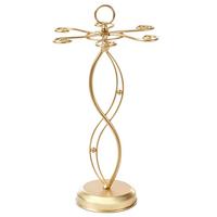 WEINGLASREGAL Gold Limerick - Goldfarben, Metall (26/43/26cm) - Beliani