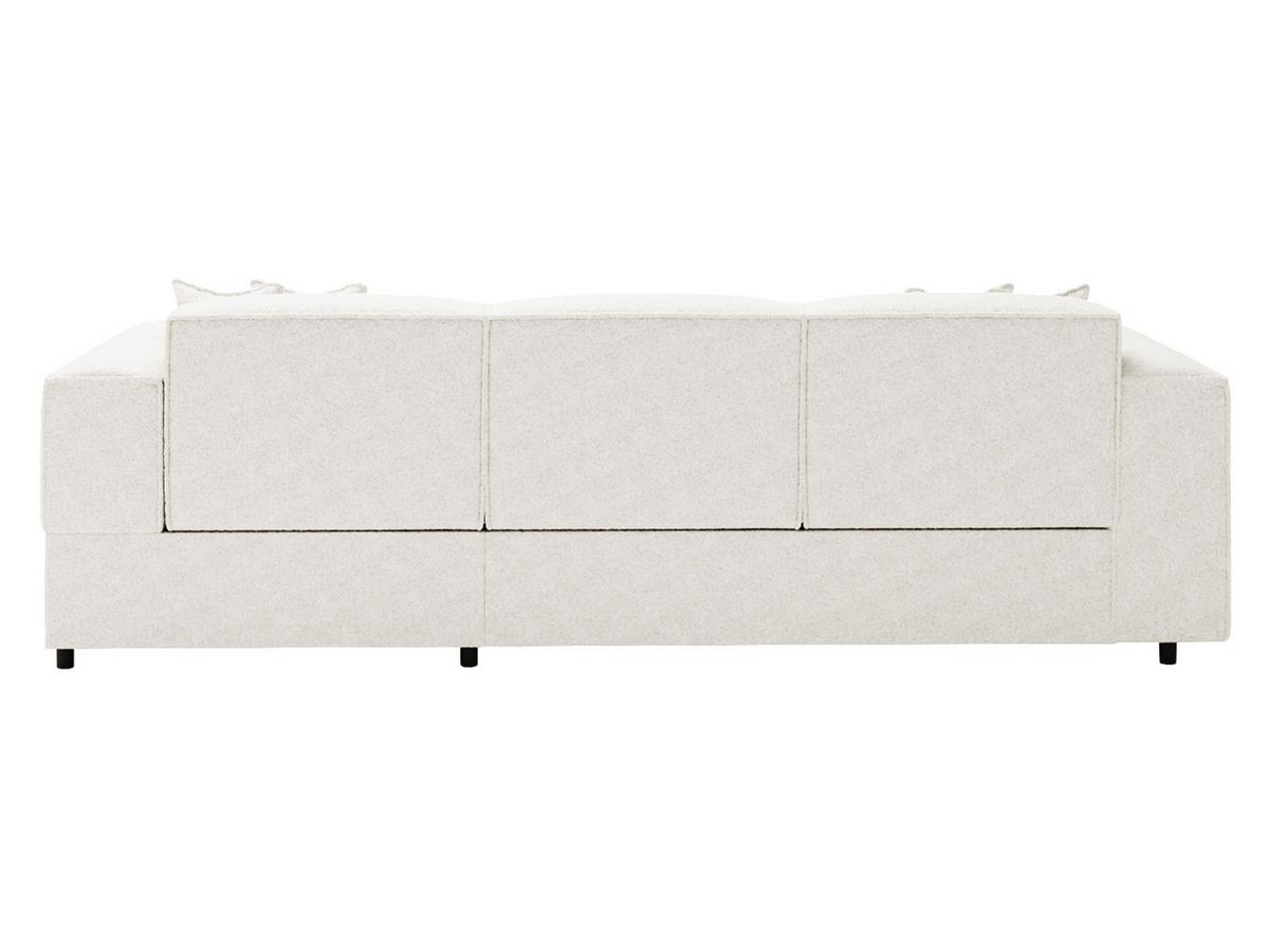 ECKSOFA Santos L, Seite: Rechts - Creme/Schwarz, Holzwerkstoff/Kunststoff (253/166cm) - MIRJAN24