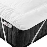 MATRATZENTOPPER 180/200 cm Aizkorri - Weiß, Textil (180/200cm) - Beliani