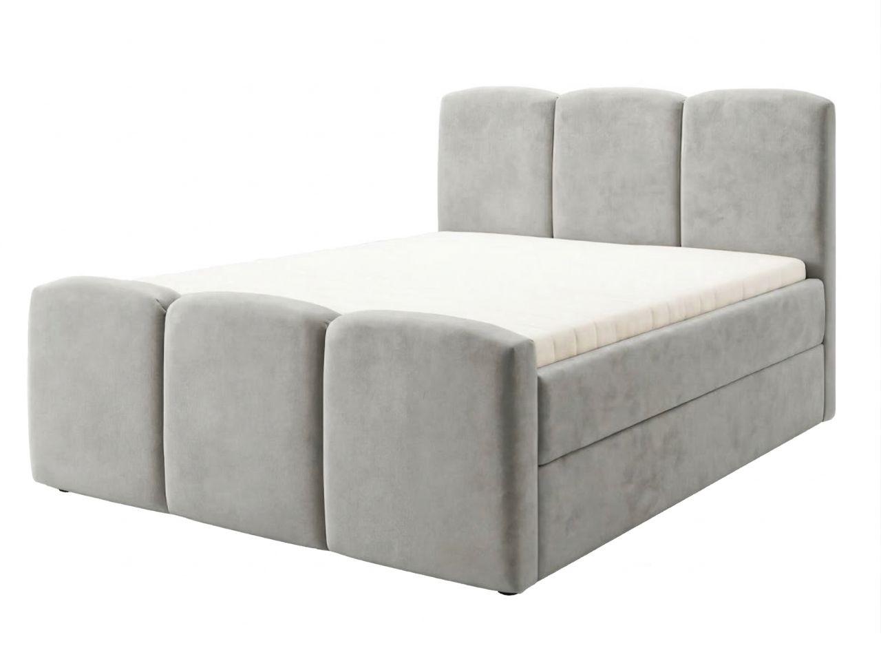 BOXBETT Campi 160x200 Grau - Grau, Holz/Textil (160/200cm) - Graingold
