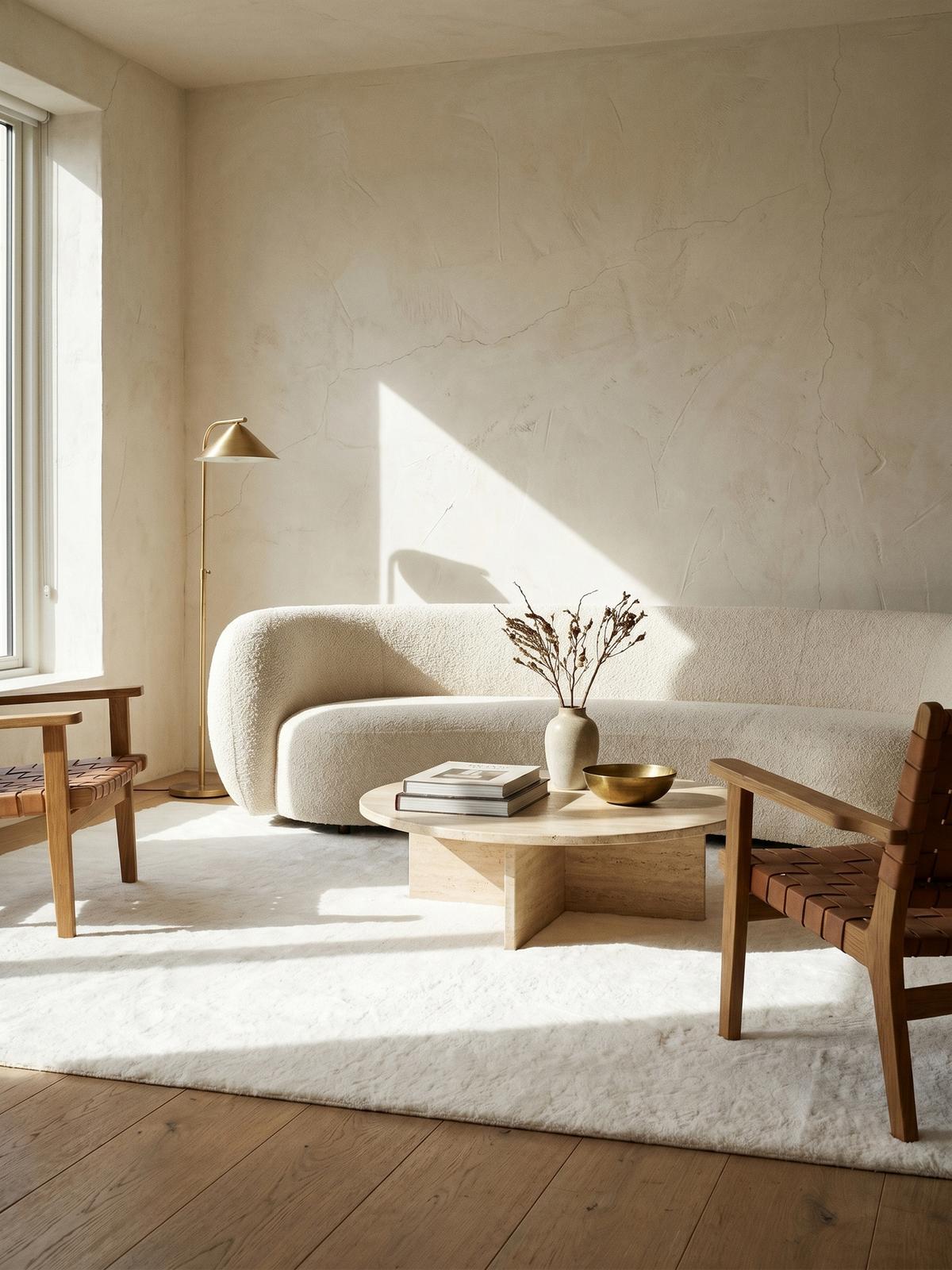KURZFLORTEPPICH Antirutsch Uni RUTOR Polyester Creme 240 x 340 cm - Beige, Textil (240/340cm) - KADIMA DESIGN