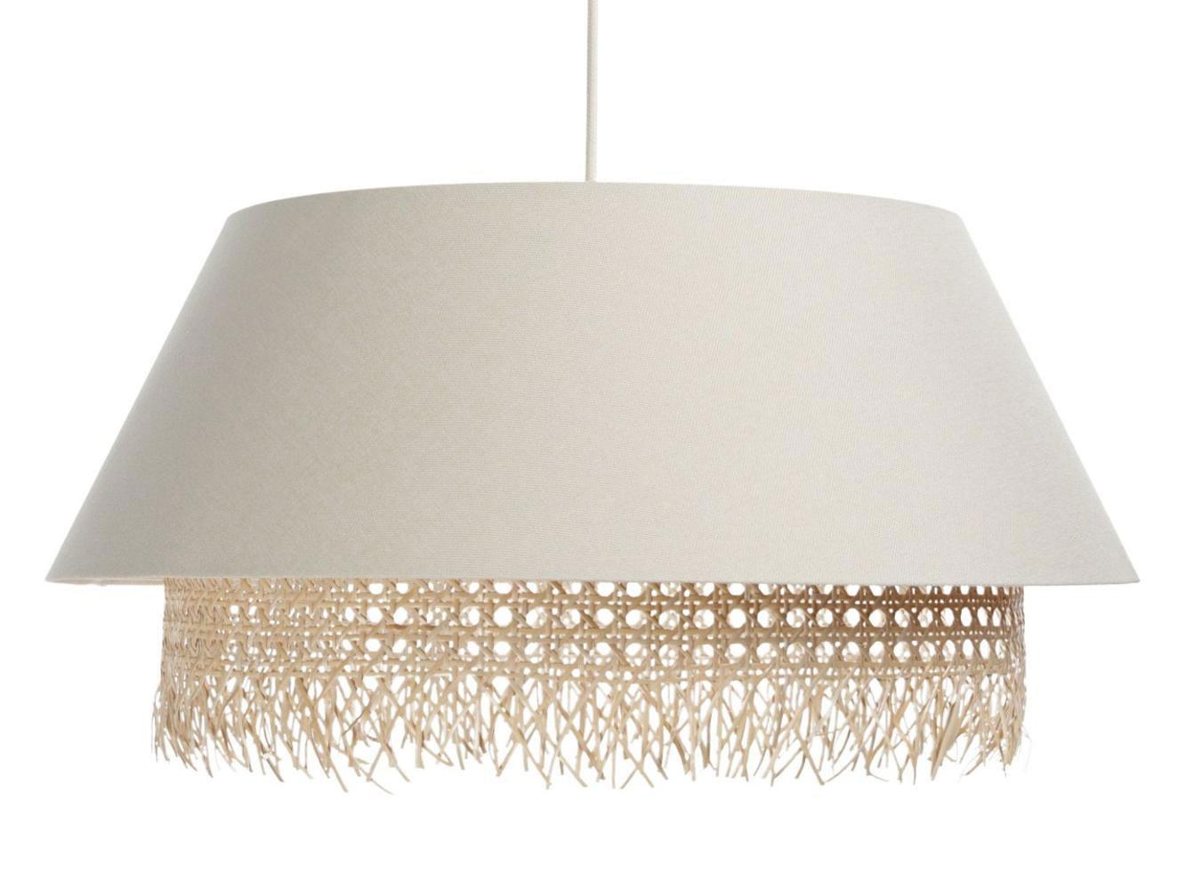 HÄNGELEUCHTE Beige 50/26 cm - Beige, Kunststoff (50/1.3/26cm) - ONZENO