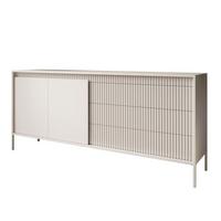 SIDEBOARD YASUMI 187 2D3S mit Schubladen - Beige, Holzwerkstoff (187.1/81.4/39.5cm) - Lookway