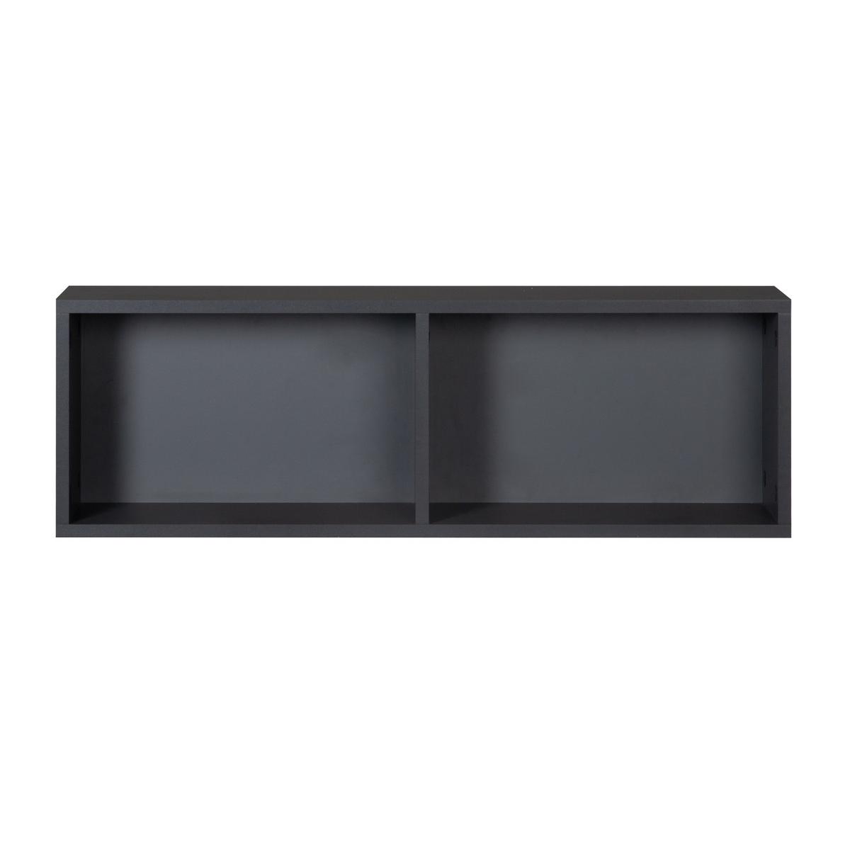 WANDREGAL anthrazit - Anthrazit, Holzwerkstoff (90/29/20cm) - Roba