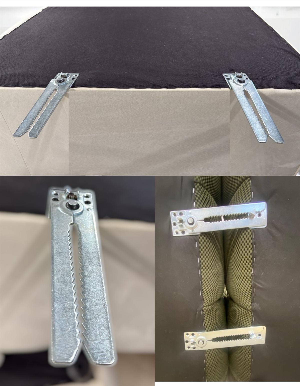 POLSTERHOCKER Flow - Grün, Holzwerkstoff/Textil (96/42/96cm) - Fun Möbel
