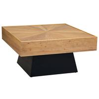 COUCHTISCH aus Holz 80x80x40 cm - Braun, Holz (80/80/40cm) - Wanderlust