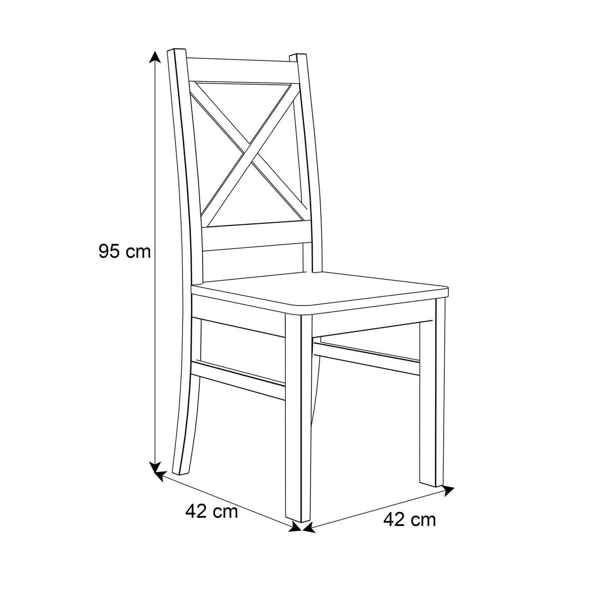ESSZIMMER Set OLEA KASCHMIR Tisch + 4 Stühle - Kaschmir, Holzwerkstoff (100/77/100cm) - Lookway